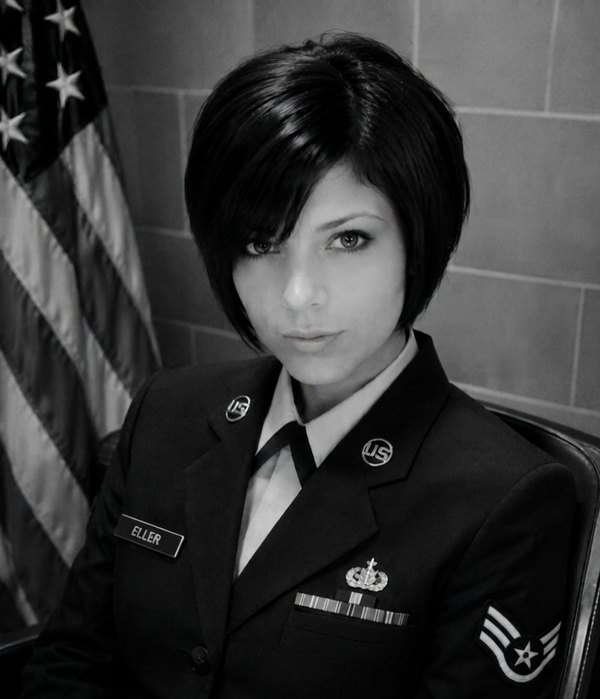 Ash in U.S. Air Force uniform