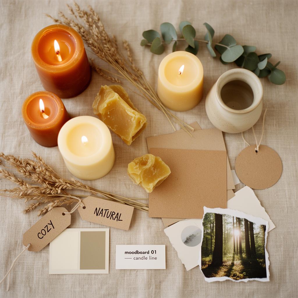 concept boards · ok so today i'm moodboarding a candle line