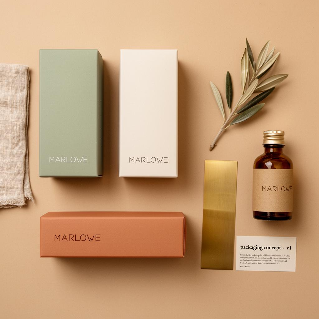 product mockups · packaging concept before i ordered samples